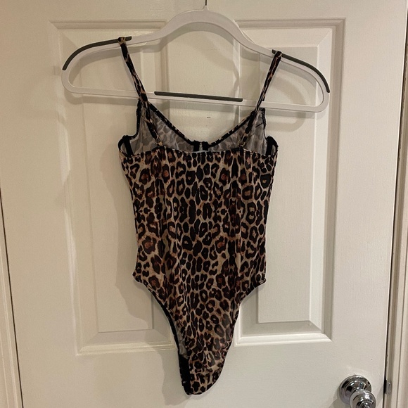 Fashion Nova Cheetah Bodysuit - Picture 2 of 6